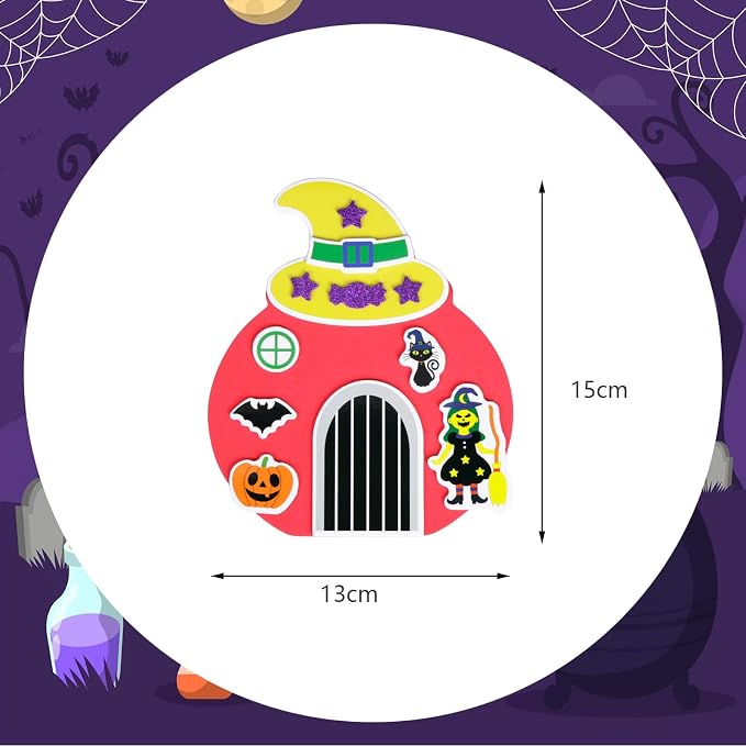 Fennoral 12 Pack Halloween Craft Kit - Image 6