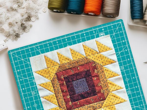 Headley Tools 12"x12" Rotating Cutting Mat, Self Healing Mat - Image 9