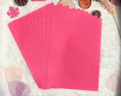 50 Sheets A4 Natural Fiber Mulberry Tree Mulberry Paper Sheets Art Tissue Washi - Image 6