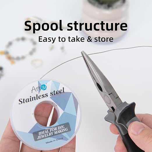 Art3d 20 Gauge Stainless Steel Wire, Bendable Soft Crafting Wire - Image 9