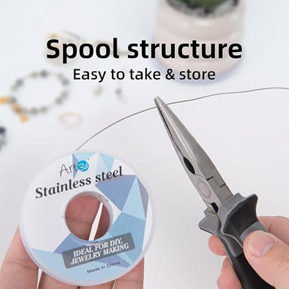 Art3d 20 Gauge Stainless Steel Wire, Bendable Soft Crafting Wire - Image 9