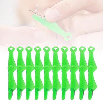 Automatic Sewing Needle Threader, Upgrade Fish Type Quick Needle Threaders by Morekfly