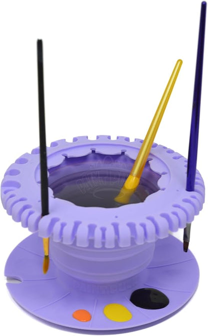 Paint Puck CollapsiBowl Paint Brush Cleaner Rinse Cup by PaintPuck