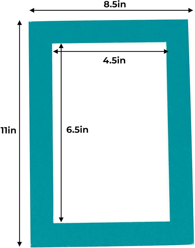 5x7 Mat for 8.5x11 Frame - Image 3