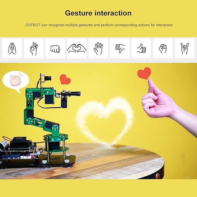 Yahboom Robot Arm Kit 6DOF for Raspberry Pi 5 AI Programmable Electronic DIY - Image 5