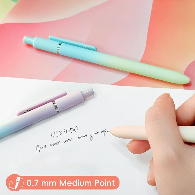 Gel Pens, 0.7mm Medium Point Smooth Writing Pens - Image 3