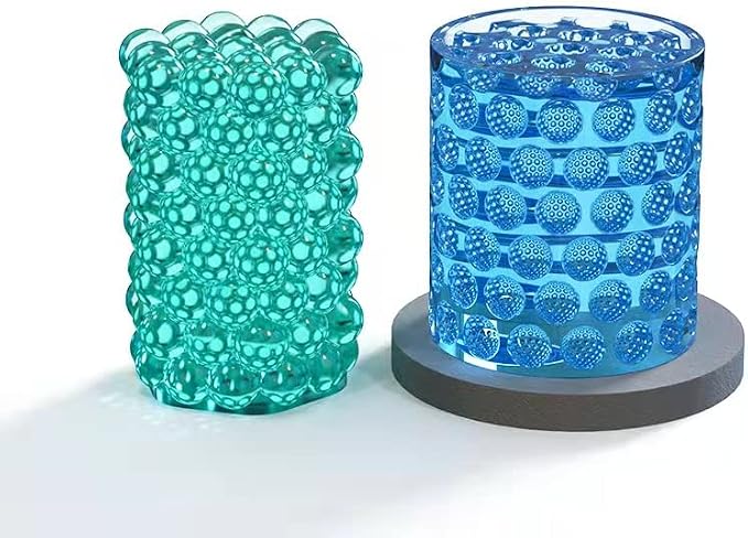 Navani Cylinder Candle Molds, Candle Molds Cylinder Light Resin Mold - Image 5