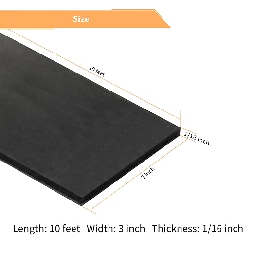 DOBTIM Solid Neoprene Rubber Strips - Image 4
