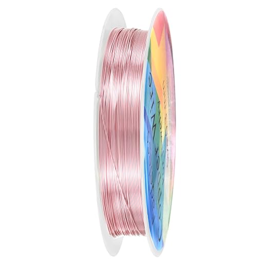0.3 mm/28 Gauge Copper Wire for Jewelry Making, 49.2FT Copper Beading Craft by MMETERXITY