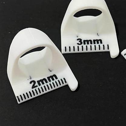 Sewing Finger Ruler for Even Stitches, Magnetic Seam Guide Sewing Kit Supplies - Image 3