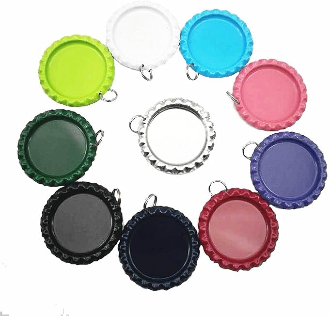 Mixed Colors Flat Bottle Caps - Image 3