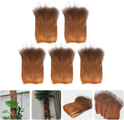 VOSAREA 5 Sheets Fake Tree Barks Coconut Bark Decoration Garden Background Bark - Image 7