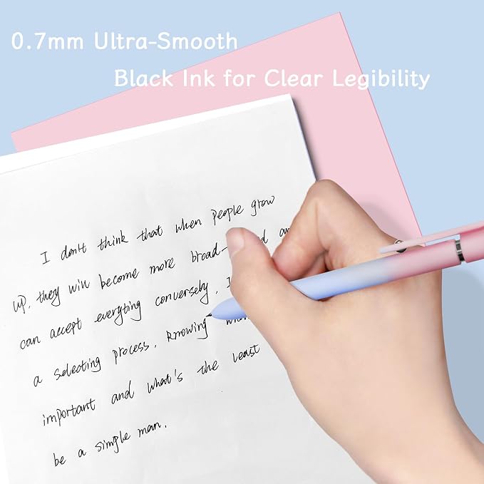 Gel Pens, High-End Series 0.7mm Black Ink Pens - Image 4