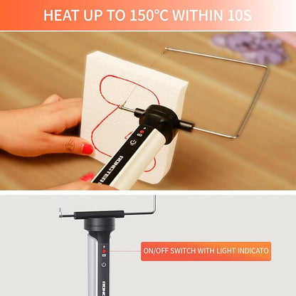 4 in 1 Hot Wire Electric Foam Cutter Kit, Styrofoam Cutting Tool 15W/ 6V - Image 2