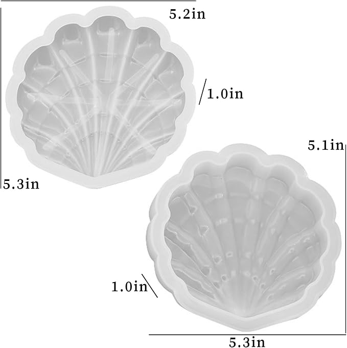 Wehous Seashell Box Resin Molds - Image 3
