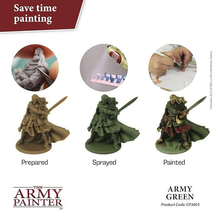 The Army Painter Color Primer Spray Paint, Army Green, 13.5oz - Image 2