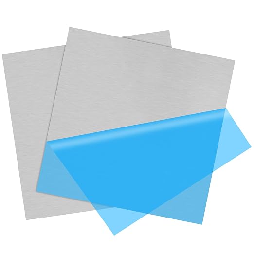 2Pack 6061 T651 Aluminum Sheet Metal 10 x 10 x 1/16 Inch Plain Thin Aluminum - Image 4