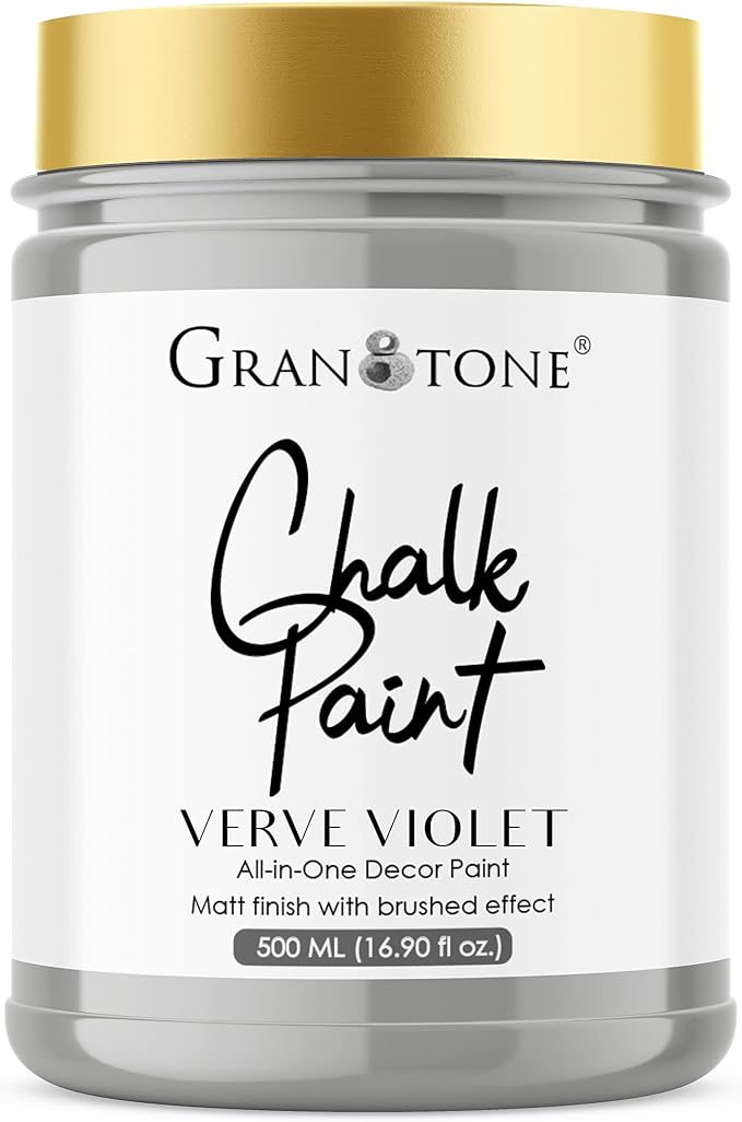 GRANOTONE Chalk Paint for Furniture, Matt-Finish Water-Based Acrylic Paint for by GRANOTONE
