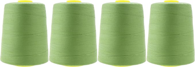 Mandala Crafts 4 Pack of Serger Threads Cones Spools by MandalaCrafts