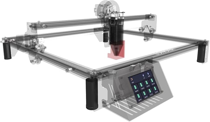 Longer 8Pcs Laser Engraver Raiser Laser RAY5 Engraver and Cutter Machine - Image 5