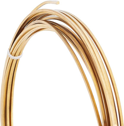 BENECREAT 16.4 Feet Square Brass Wire - Image 4