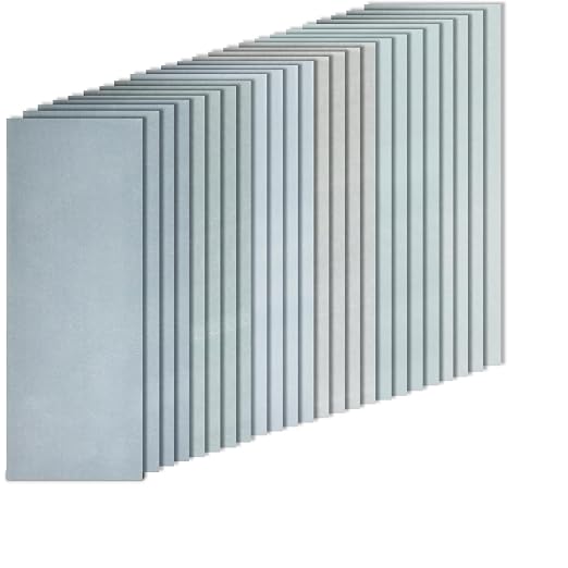 20PCS Sand Paper 2500 Grit Sandpaper Sheets, 9 x 3.6 Inch Wet Dry Sandpaper by CooBigo