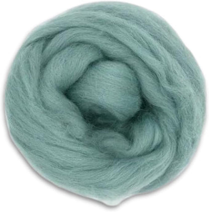 Revolution Fibers Dyed Corriedale Wool | 8.2 Ounces of Premium Combed Wool Top by RevolutionFibers