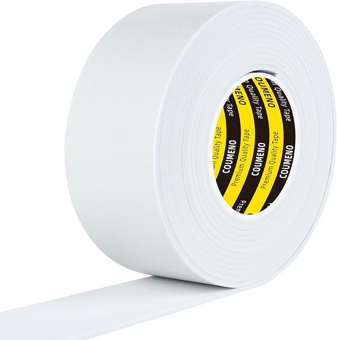 Single-Sided Adhesive Foam Tape 2inX9.84FT Single-Sided Sealing Strip Foam Pad by COUMENOAdhesivetape