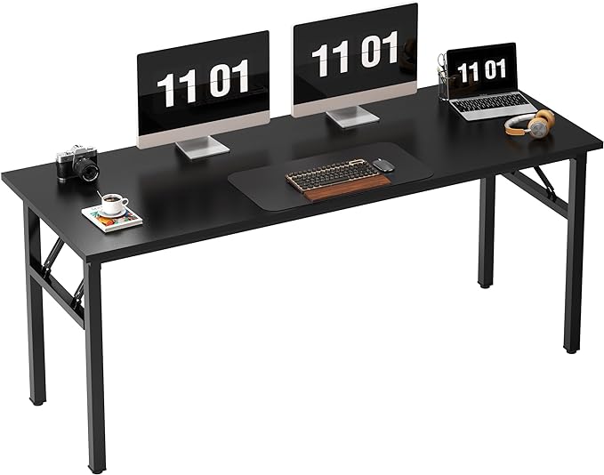 Need Computer Desk Office Desk 62 inches Folding Table by Need