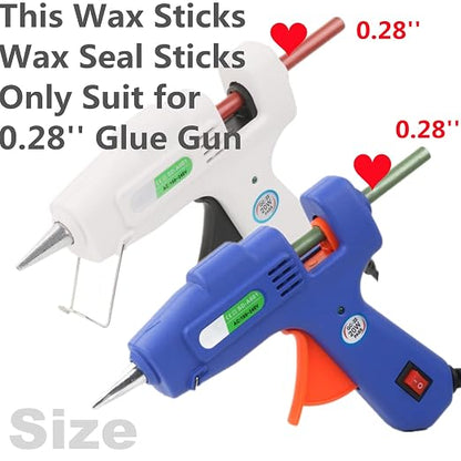 Sage Green Wax Seal Sticks, ONWINPOR 20pcs Glue Gun Wax Sealing Sticks Suit to - Image 3