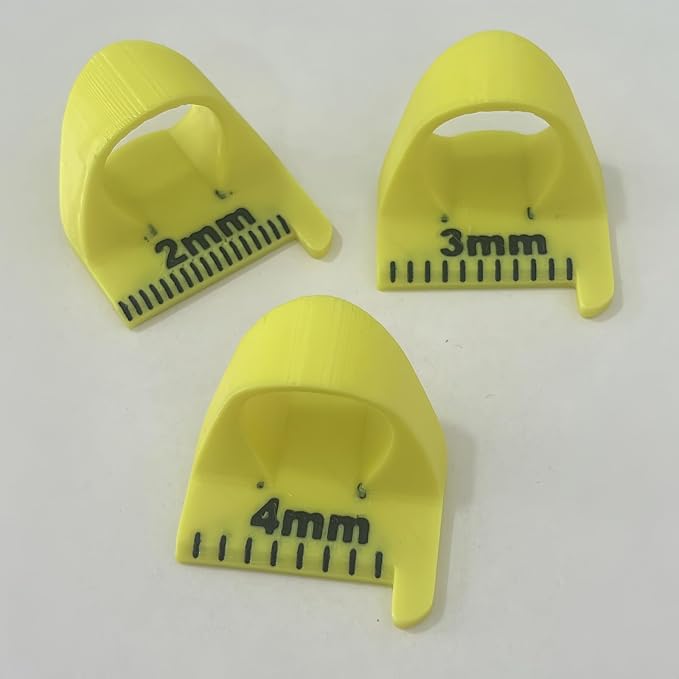 Sewing Finger Ruler for Even Stitches, Magnetic Seam Guide Sewing Kit Supplies - Image 3