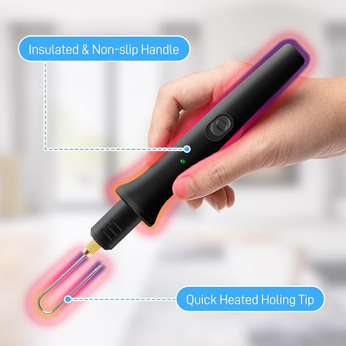 Foam Cutter Tool with Digital Voltage Controller, 100-240V /18W 4 in 1 Hot Foam - Image 6