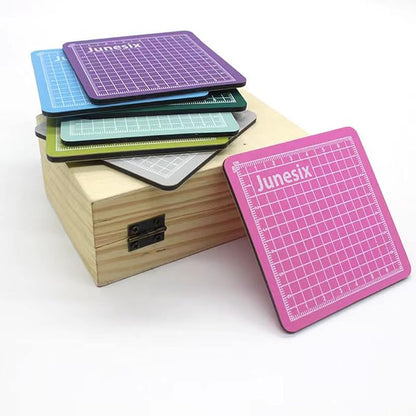 4PCS Mini Cutting Pad Self Healing Craft Mat Small Sewing Cutting Mat Non-Slip - Image 4
