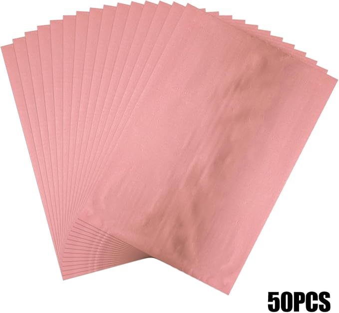 Briartw 20x29cm Hot Foil Paper 50 Sheets Pack Toner Reactive Foil Hot Stamping - Image 7