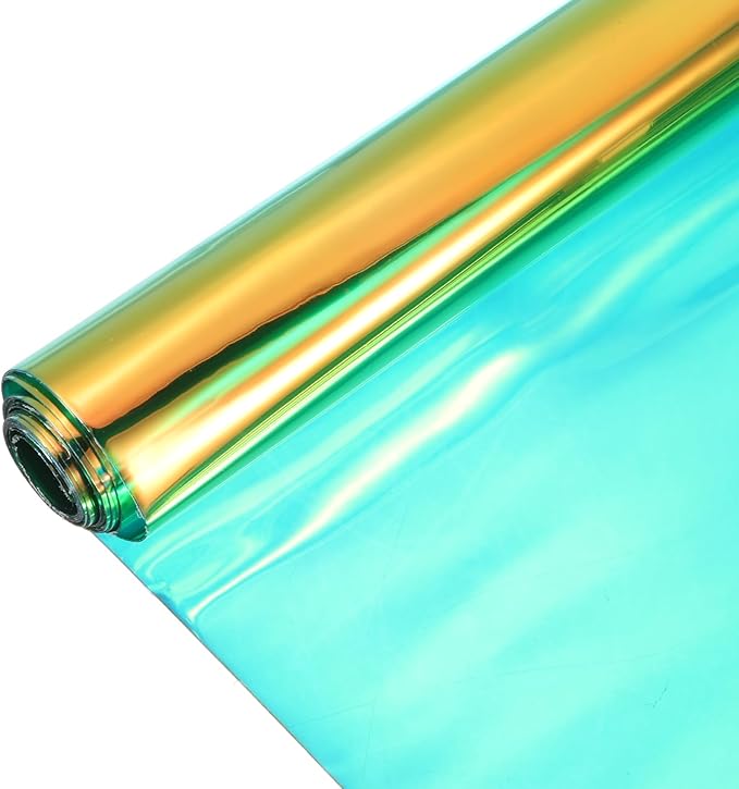 MECCANIXITY Holographic Clear PVC Vinyl Film Holographic PVC Fabric Waterproof by MECCANIXITY