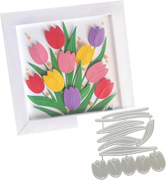 Cutting Dies Metal Stencils Scrapbooking Tools Flowers Lace Frame DIY Embossing - Image 4