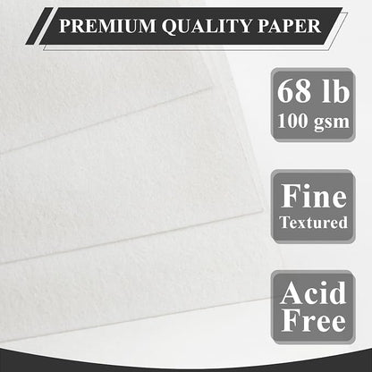 Yagol Sketch Book 9x12 Inch 100 Sheets 68LB/100GSM, Sketch Pad - Image 3