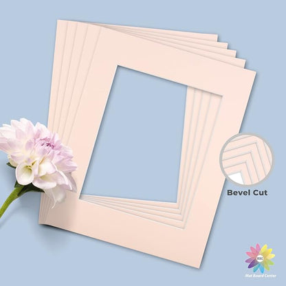 Mat Board Center, 11x14 for 8x10 Pink Color Mats - Image 5
