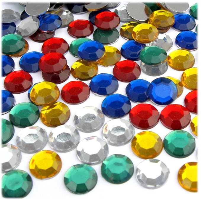 The Crafts Outlet 144pc Rhinestones Round 10mm by The+Crafts+Outlet