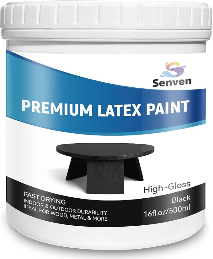 Black Paint Gloss Black 16Oz Multi Surface Enamel Acrylic Touch Up Paint by Paint