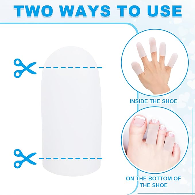 PATIKIL Gel Finger Cots 1.6"x0.79" - Image 3