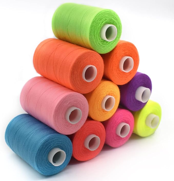 Sewing Thread 10 Color Sewing Industrial Purpose 1000 Yards Per Spool 40S/2 - Image 5