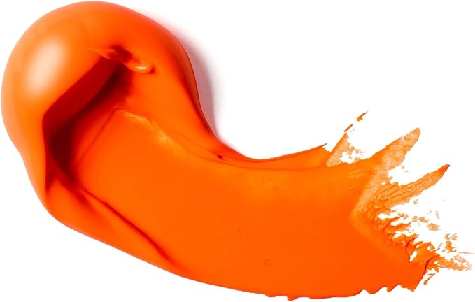 Liquitex Professional Heavy Body Acrylic Paint, 2-oz Tube, Fluorescent Orange - Image 2