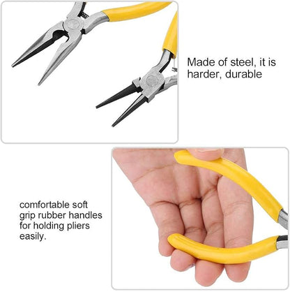 Jewelry Pliers, Bent Nose Pliers, Needle Nose Pliers, Flat Nose Pliers - Image 5