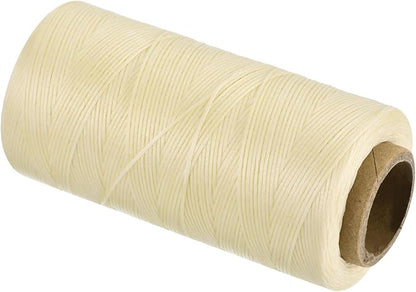 MECCANIXITY Waxed Thread, 284 Yard 0.8mm 150D Flat Wax Thread Polyester Waxed by MECCANIXITY