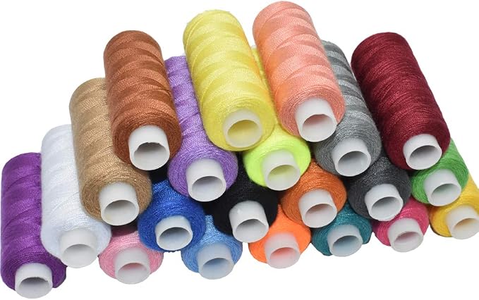 Sewing Thread 30 Colors Sewing Industrial Machine and Hand Stitching 250 Yards - Image 6