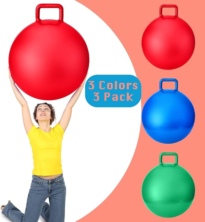 Lewtemi 3 Pcs 15 Inch Bouncing Ball - Image 3