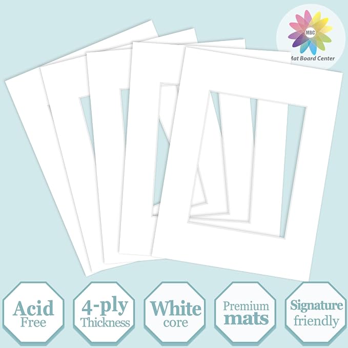MBC Mat Board Center, 5 Pack 9X12 - Image 2