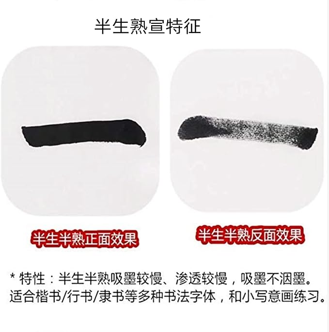 MEGREZ Roll Pack Xuan Paper Thicken Calligraphy Xuan Paper Sumi Paper - Image 3