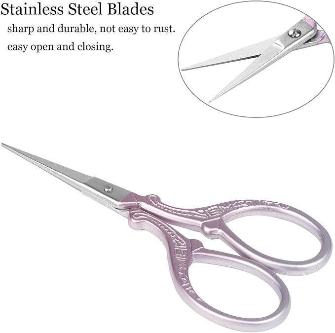 BIHRTC 6Pairs 3.6inch Small Crochet Scissors - Image 3